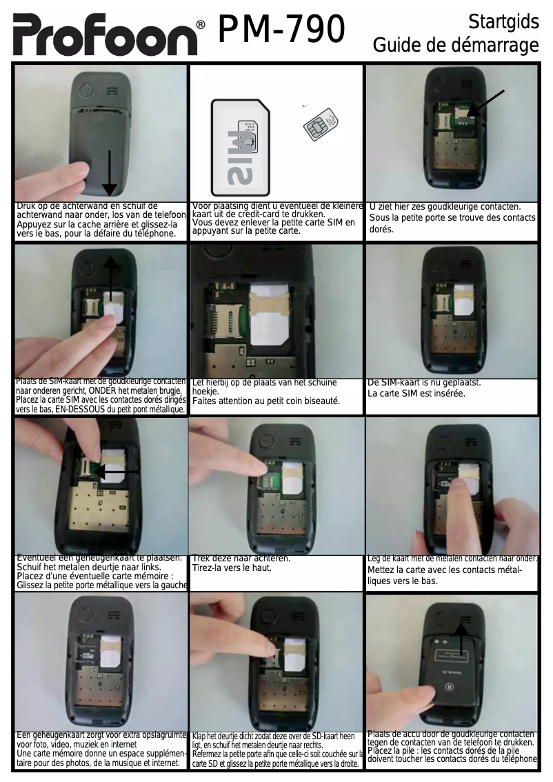 Page 1 de la notice Manuel utilisateur Alecto PM-790