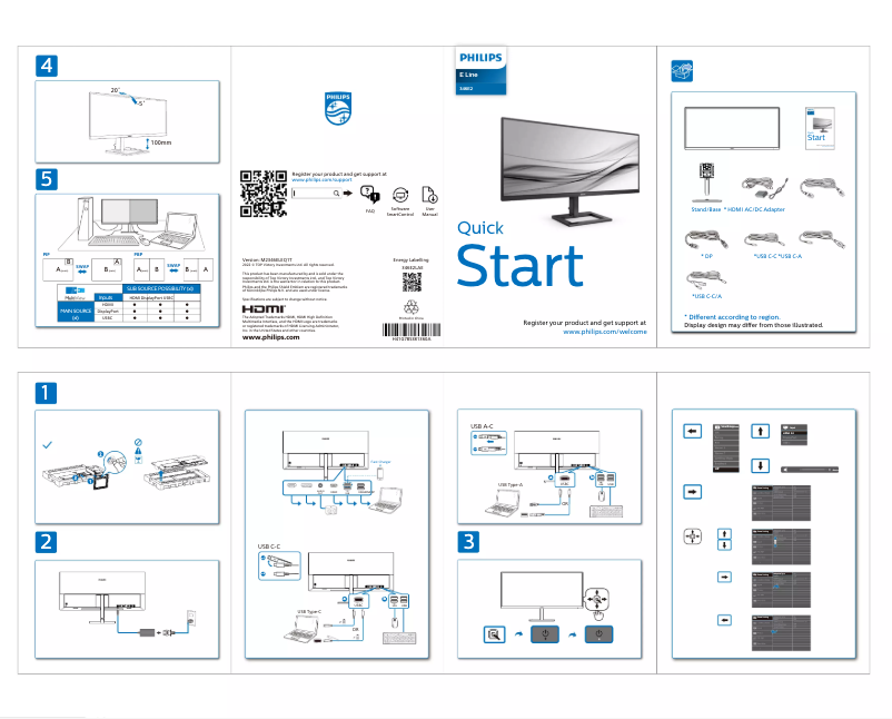 Imagen de la primera página del manual del dispositivo E Line 346E2LAE