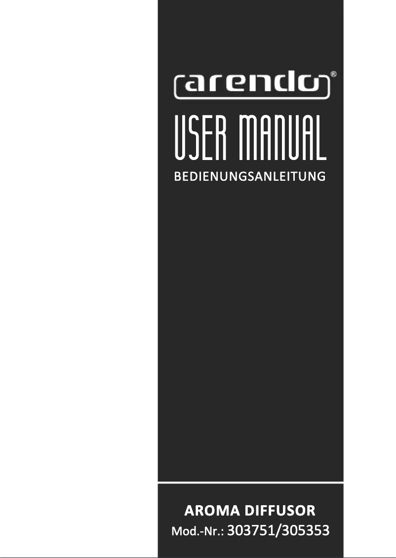 Image de la première page du manuel de l'appareil 303751