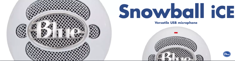 Page n°1 - Manuel utilisateur Blue Snowball iCE