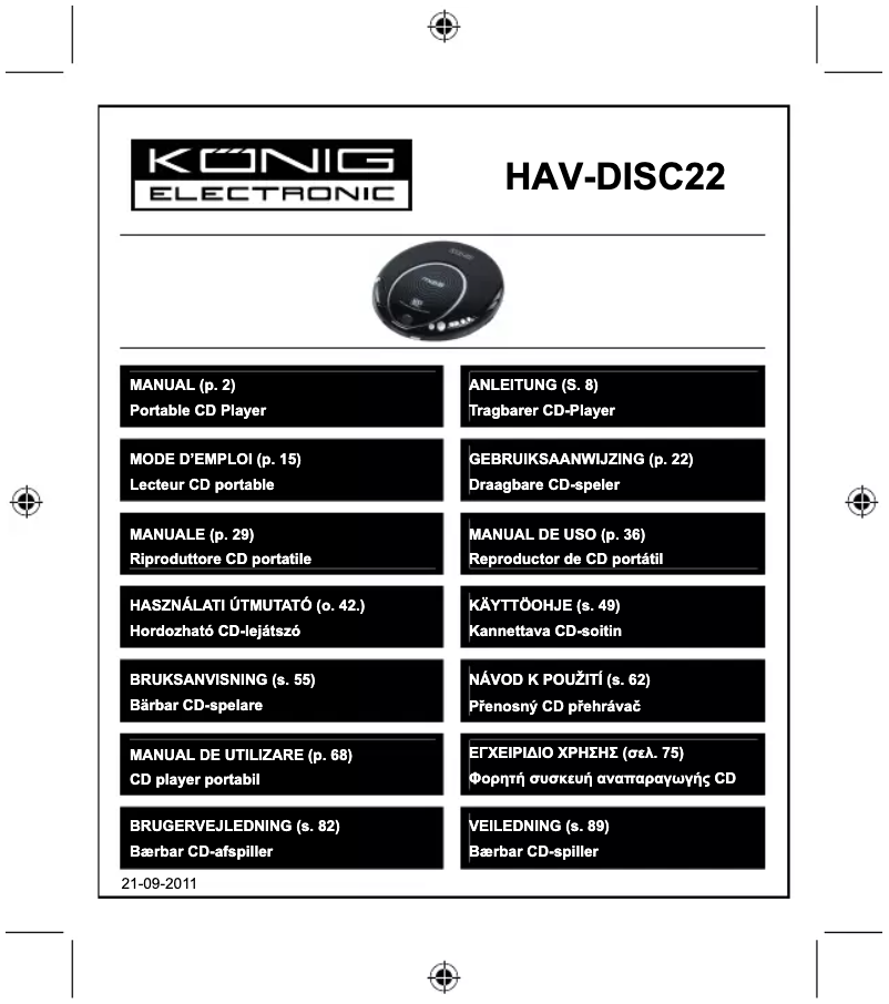 Imagen de la primera página del manual del dispositivo Rack Access KVM K