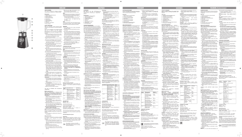 Page 1 de la notice Manuel utilisateur Vitek VT-1473 ST