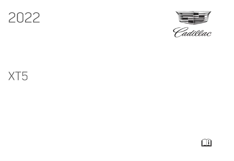 Page 1 de la notice Manuel utilisateur Cadillac XT5 (2018)