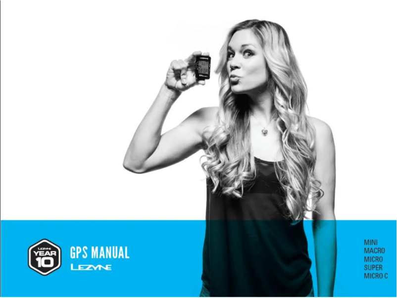 Page 1 de la notice Manuel utilisateur Lezyne Super