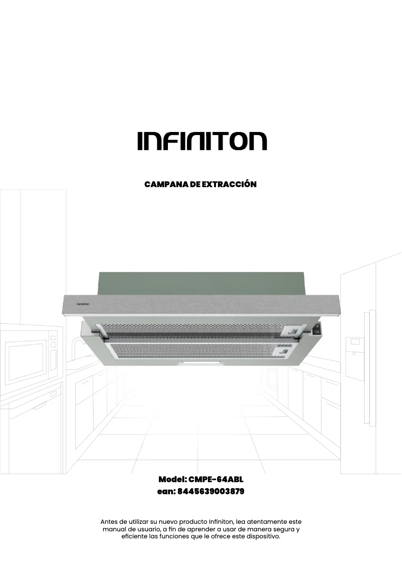Image de la première page du manuel de l'appareil CMPE-64ABL