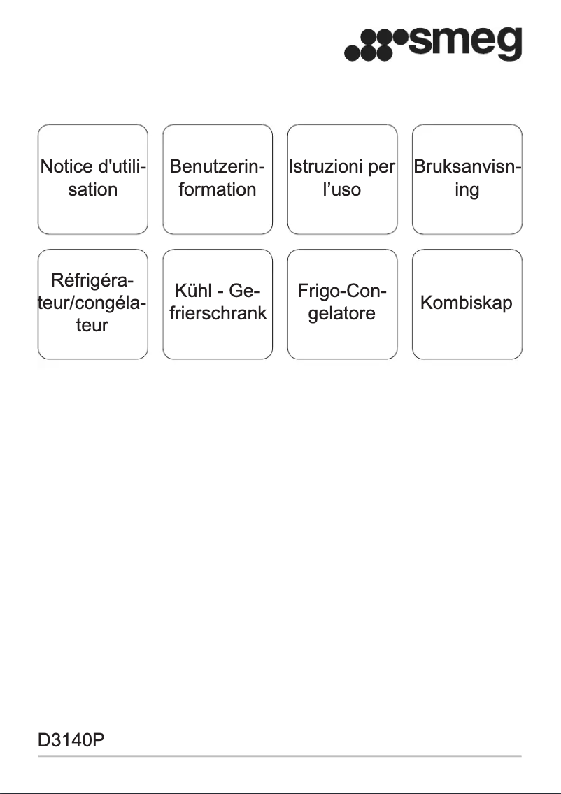 Image de la première page du manuel de l'appareil D3140P