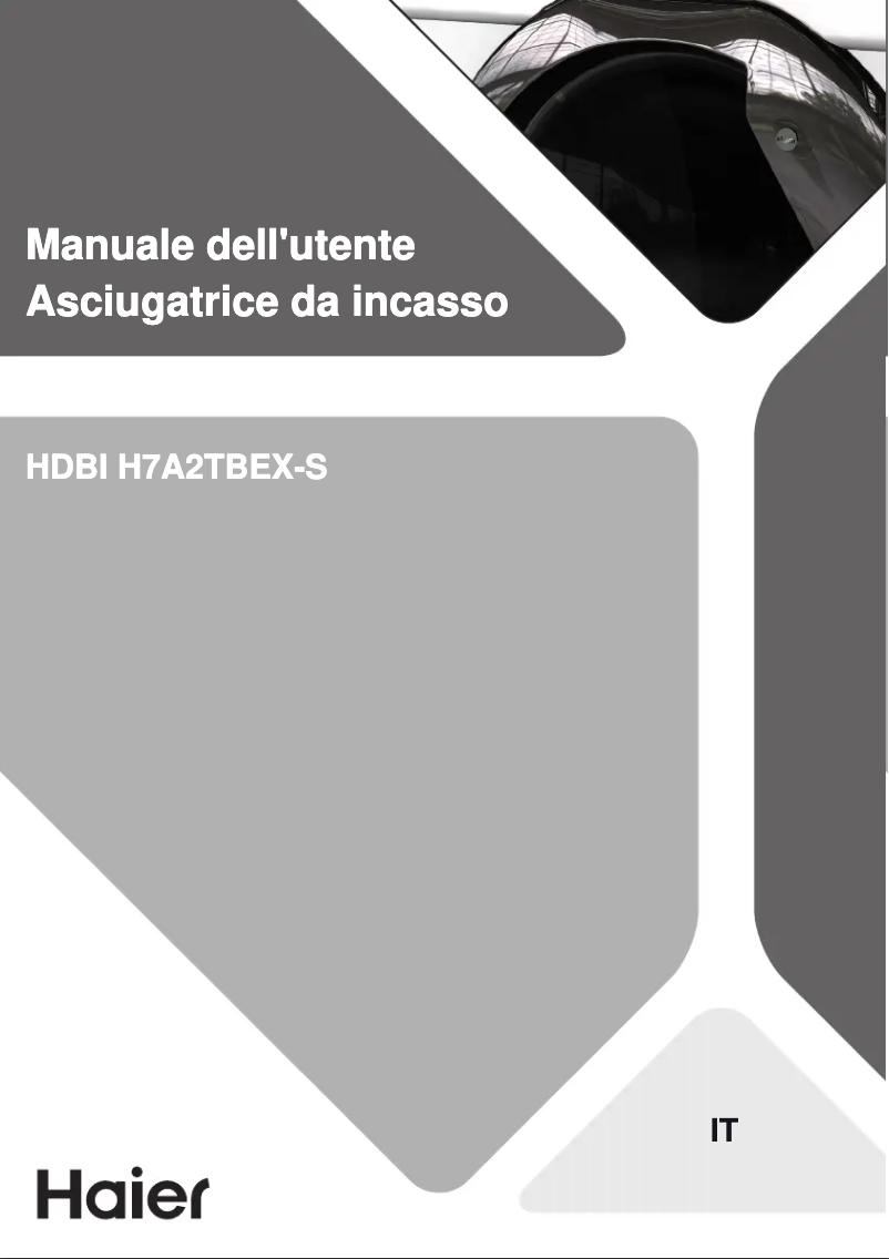 Page n°1 - Mode d'emploi Haier HDBI H7A2TBEX-S