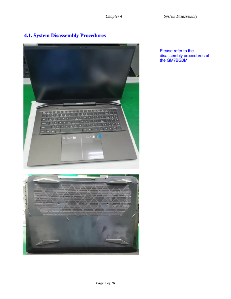 Page n°1 - Manuel utilisateur Schenker XMG Apex 17