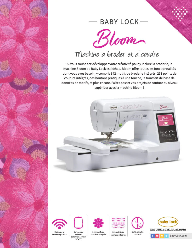 Image de la première page du manuel de l'appareil Bloom