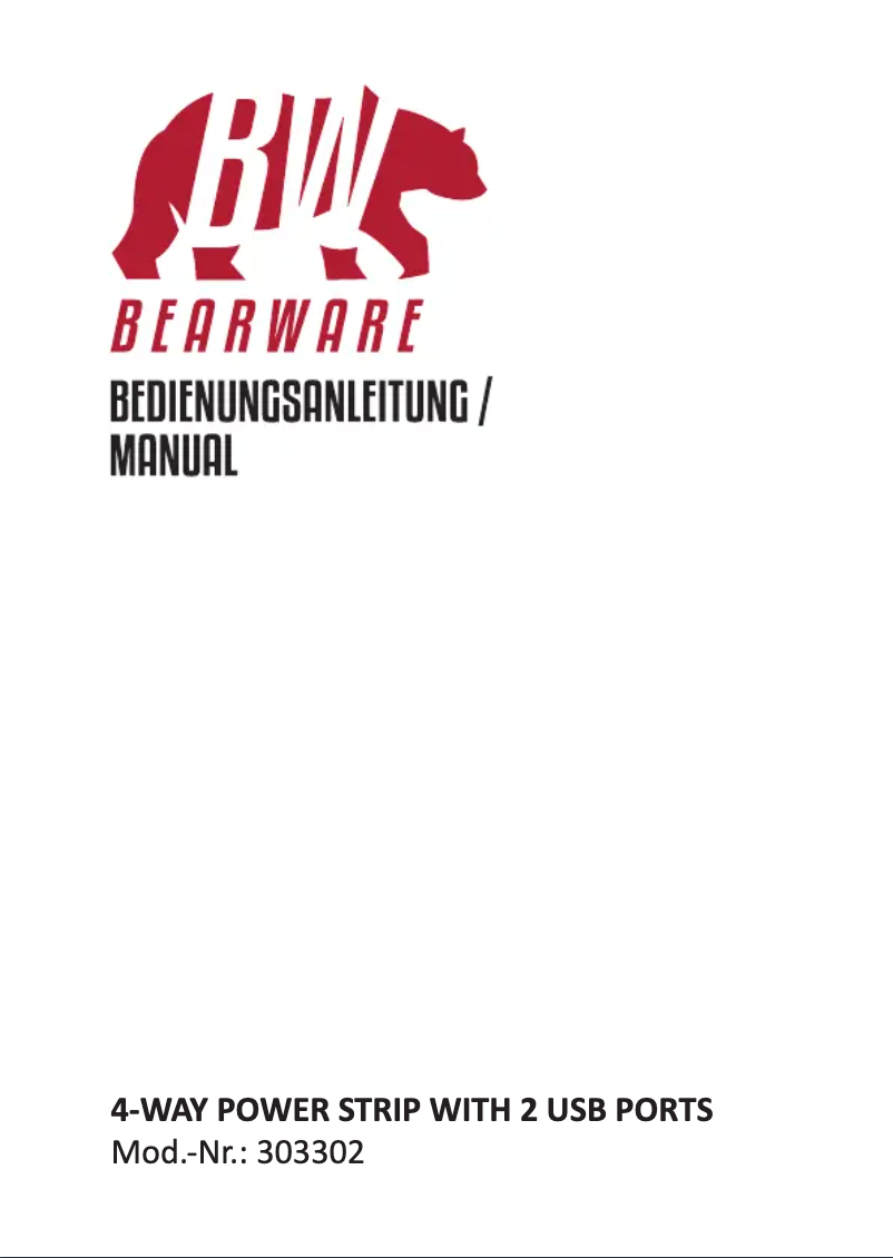 Image de la première page du manuel de l'appareil 303302