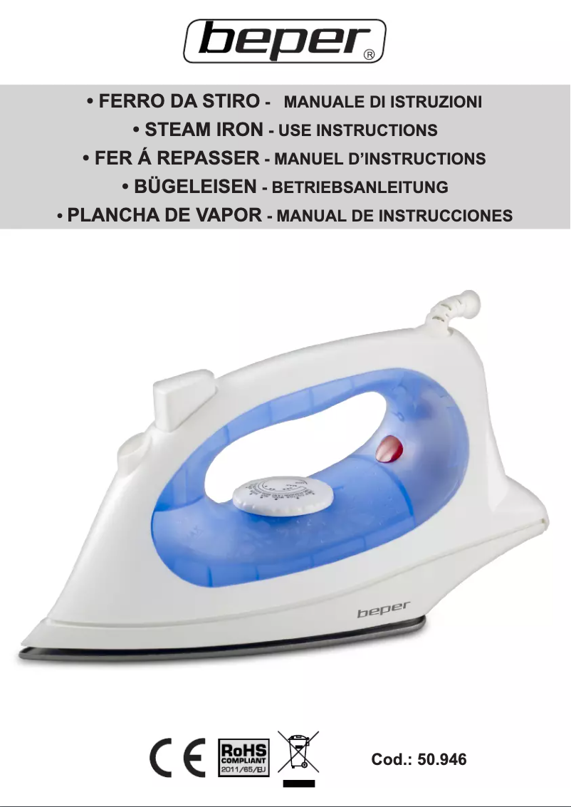 Image de la première page du manuel de l'appareil 50.946