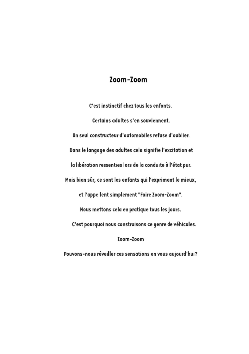 Page 1 de la notice Manuel utilisateur Mazda CX-7 (2008)