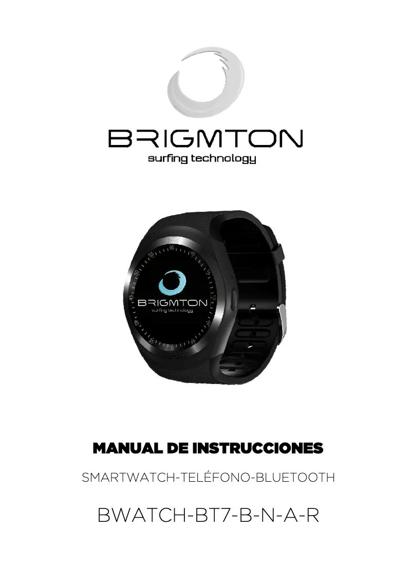 Image de la première page du manuel de l'appareil BWATCH-BT7-R