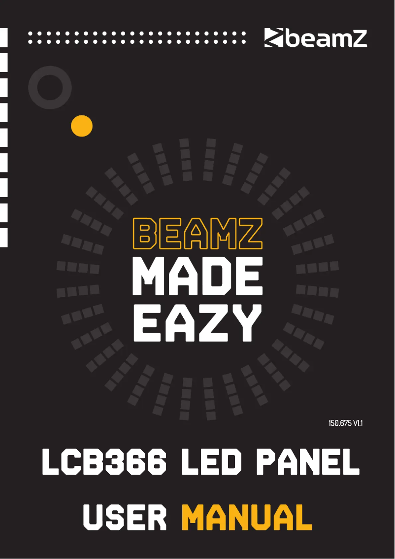 Image de la première page du manuel de l'appareil LCB366