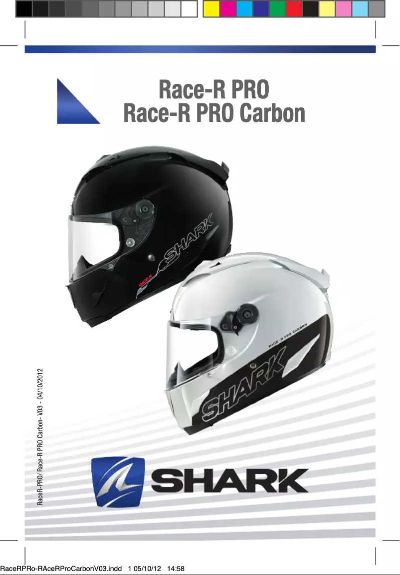 Image de la première page du manuel de l'appareil Race-R Pro Carbon