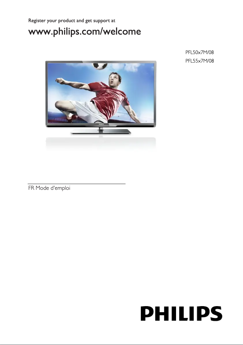 First page image of the manual for 32PFL5007M