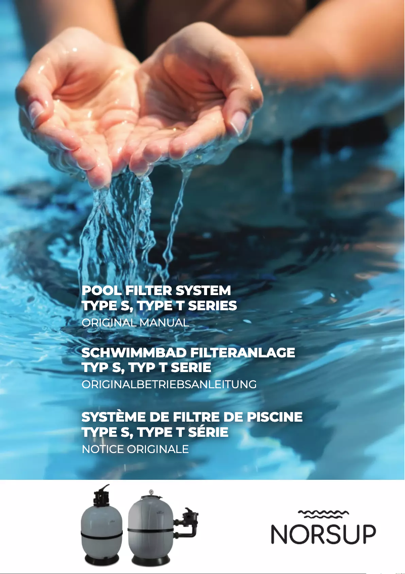 Page n°1 - Manuel utilisateur Norsup Type T