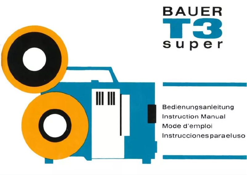 Page n°1 - Manuel utilisateur Bauer T3 Super