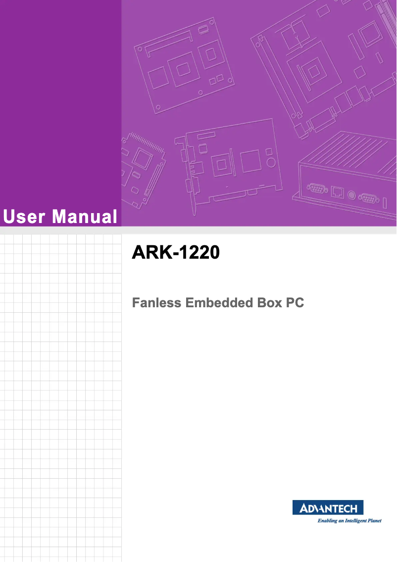 Image de la première page du manuel de l'appareil ARK-11-S1A3