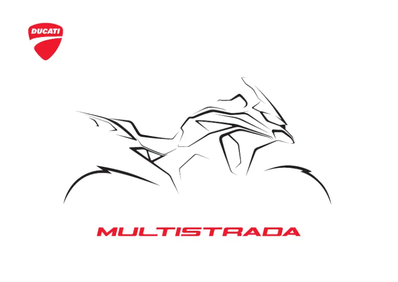 Image de la première page du manuel de l'appareil Multistrada V4 Rally Full Adventure (2023)