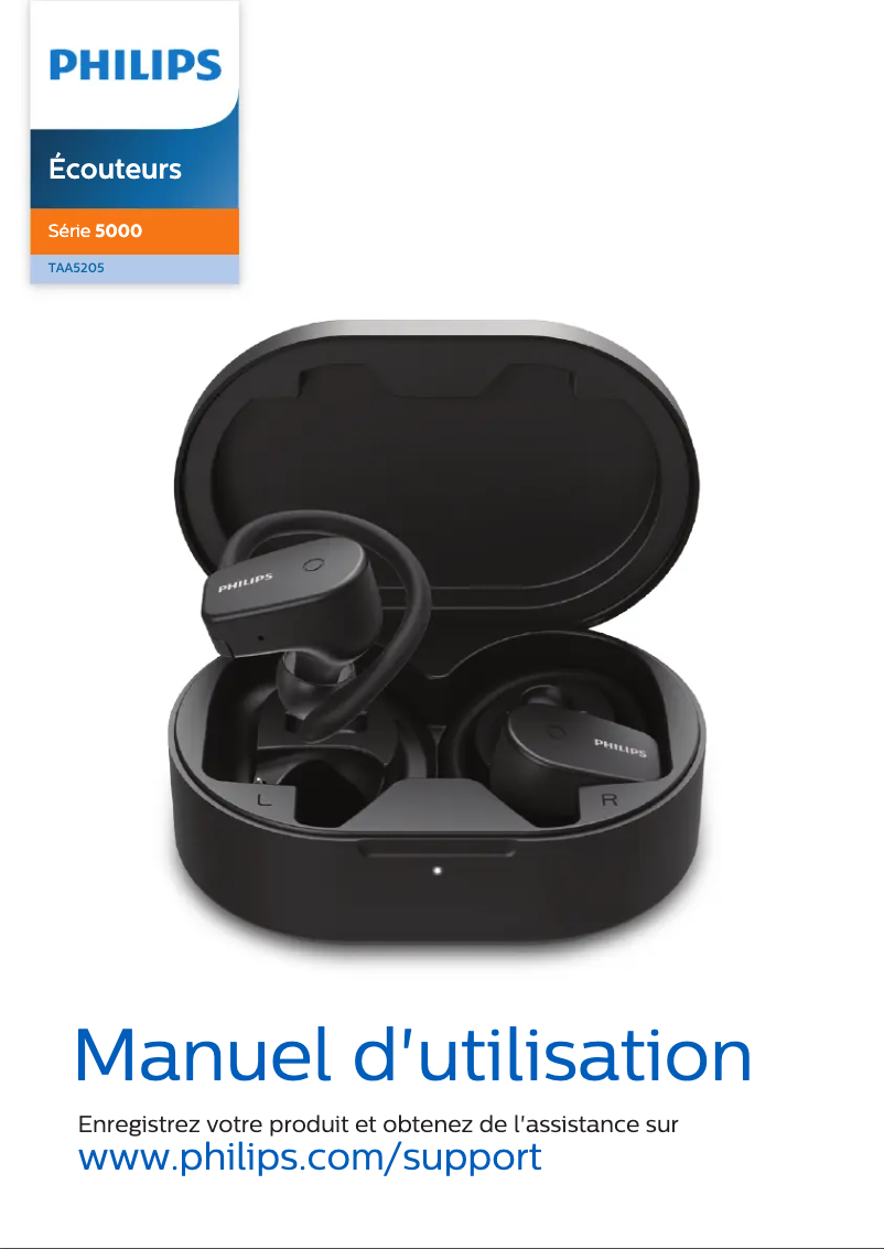Page n°1 - Manuel utilisateur Philips TAA5205