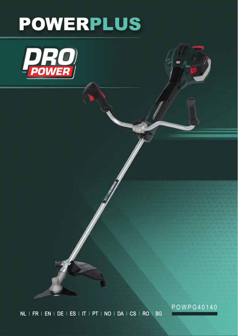 Page 1 de la notice Manuel utilisateur PowerPlus Pro Power POWPG40140