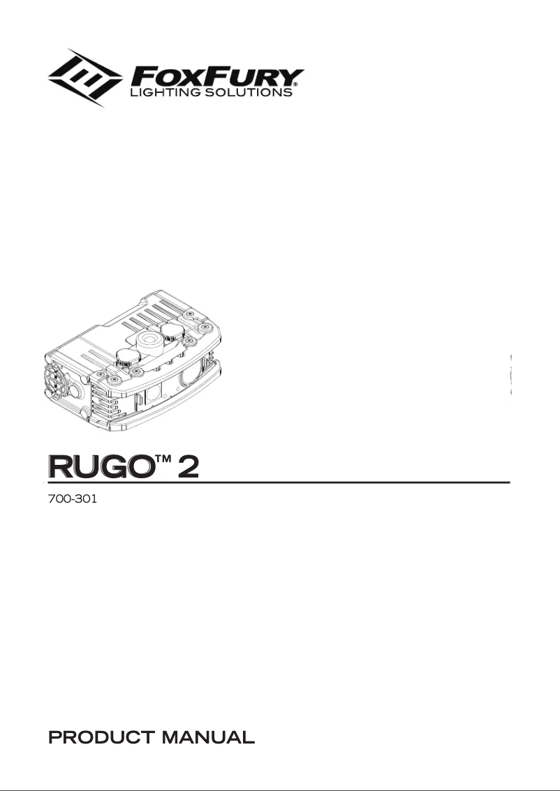 Image de la première page du manuel de l'appareil Rugo 2