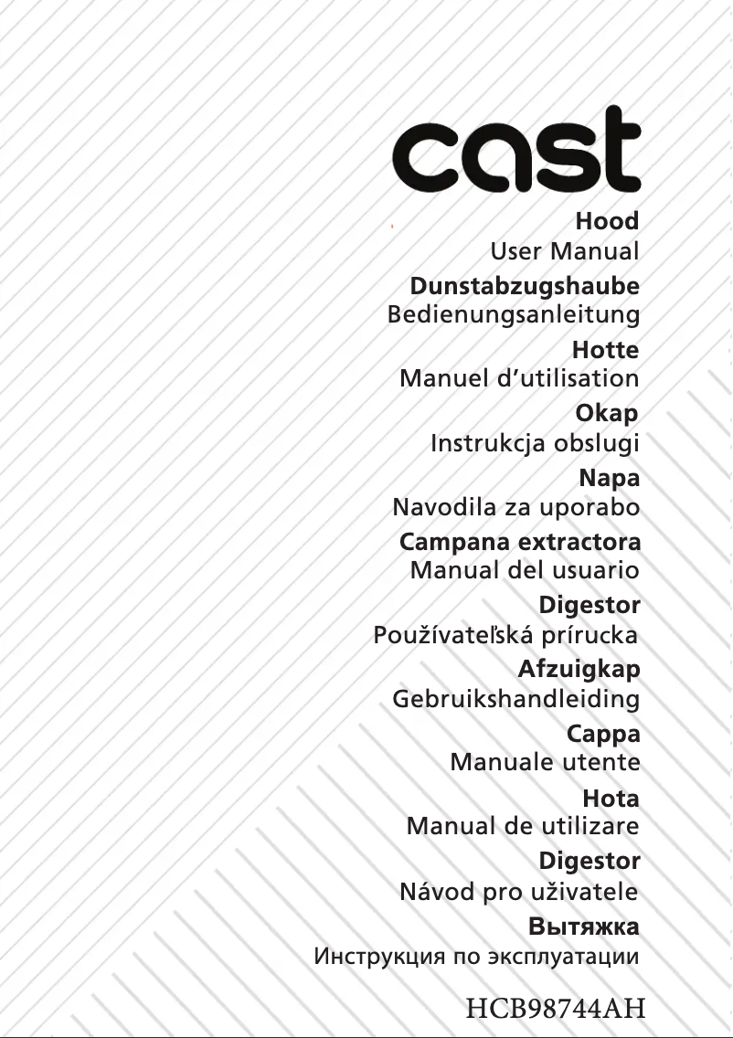 Page 1 de la notice Manuel utilisateur Beko HCB98744AH