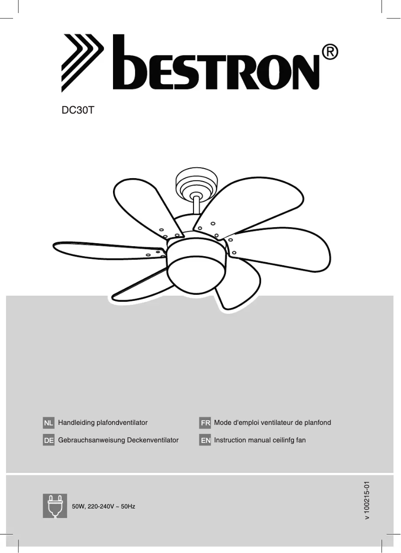 Imagen de la primera página del manual del dispositivo DC30T Capri