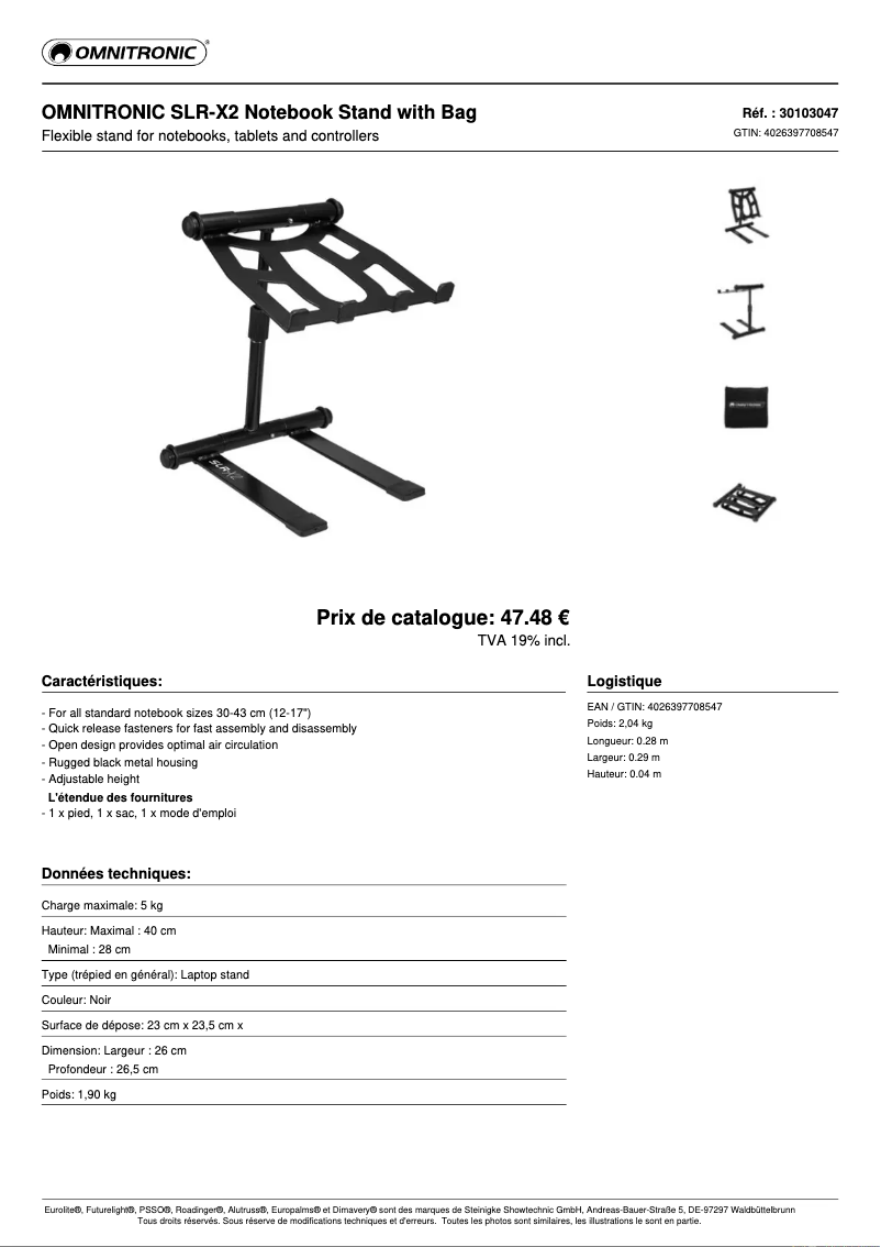Image de la première page du manuel de l'appareil SLR-X2