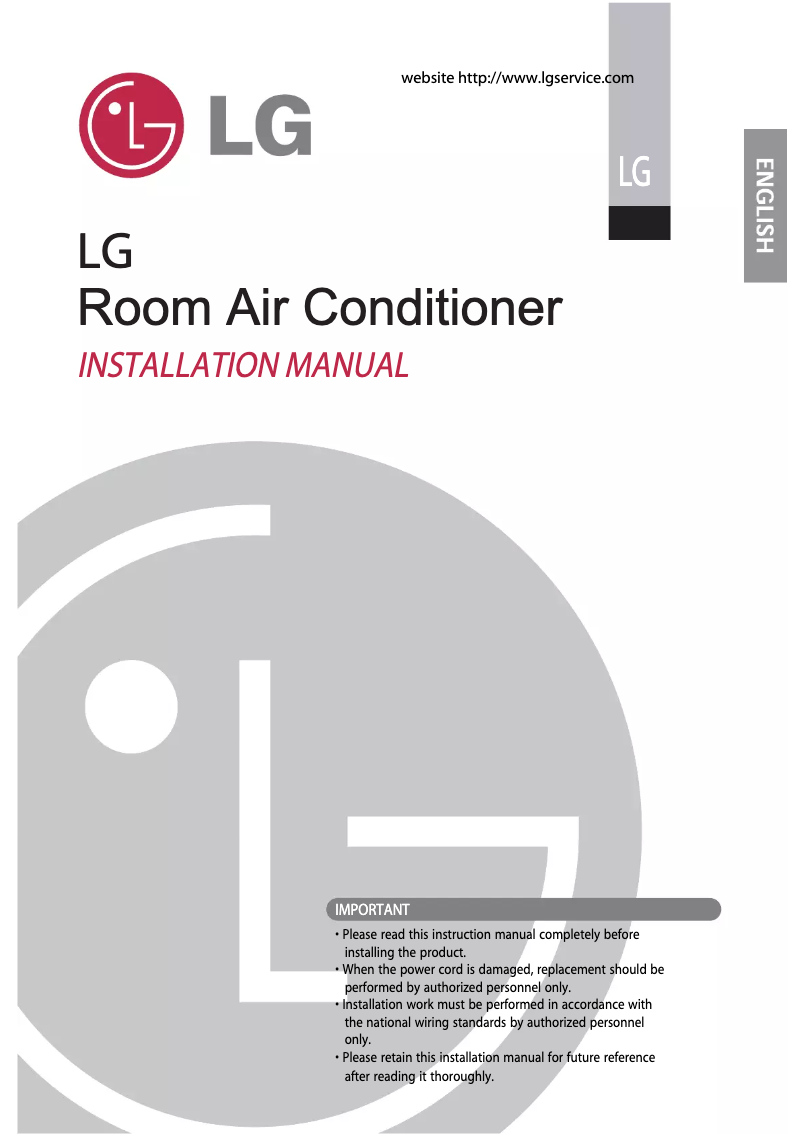 Página 1 del manual Manual de usuario LG HSNC096QDA6