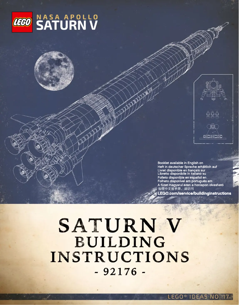 Page n°1 - Consignes visuelles Lego Ideas 92176