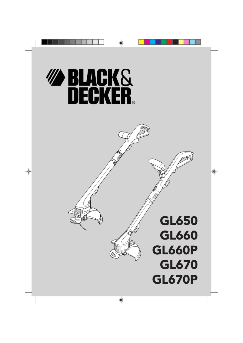 Página 1 del manual Manual de usuario Black & Decker GL650