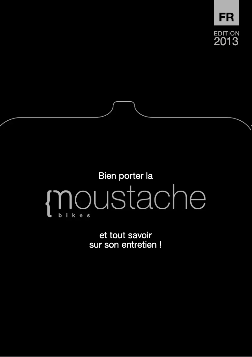 Page 1 de la notice Manuel utilisateur Moustache Friday 26 (2013)