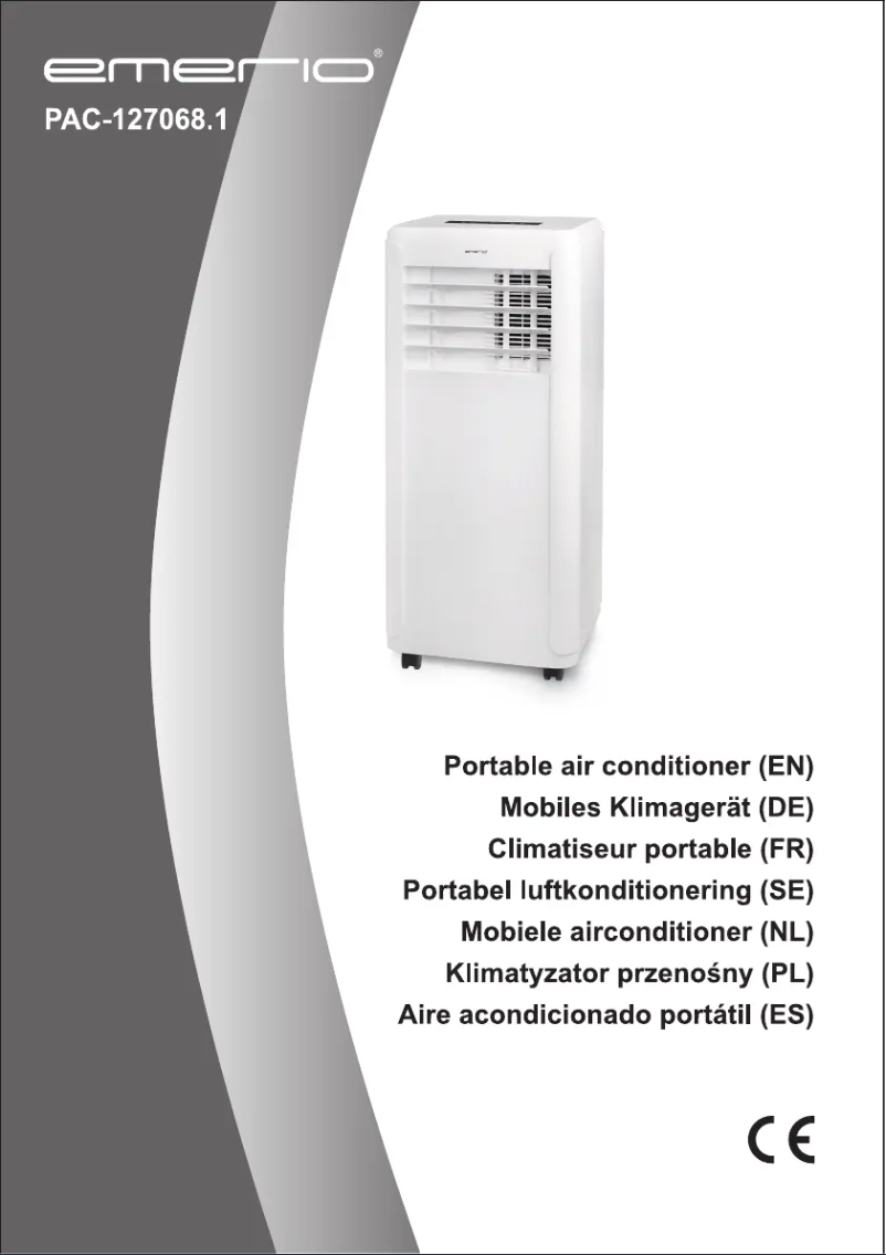 Page n°1 - Manuel utilisateur Emerio PAC-127068.1