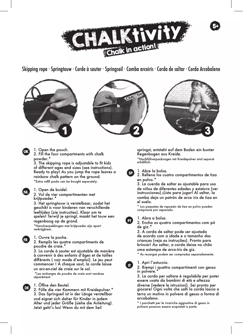 Página 1 del manual Manual de usuario Jumbo CHALKtivity