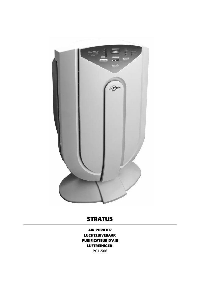 Page n°1 - Manuel utilisateur Profile Stratus PCL-506