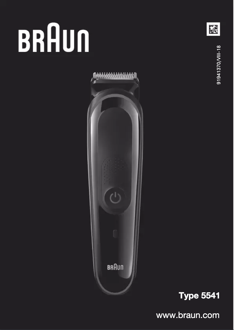 Page 1 de la notice Manuel utilisateur Braun MGK 5045