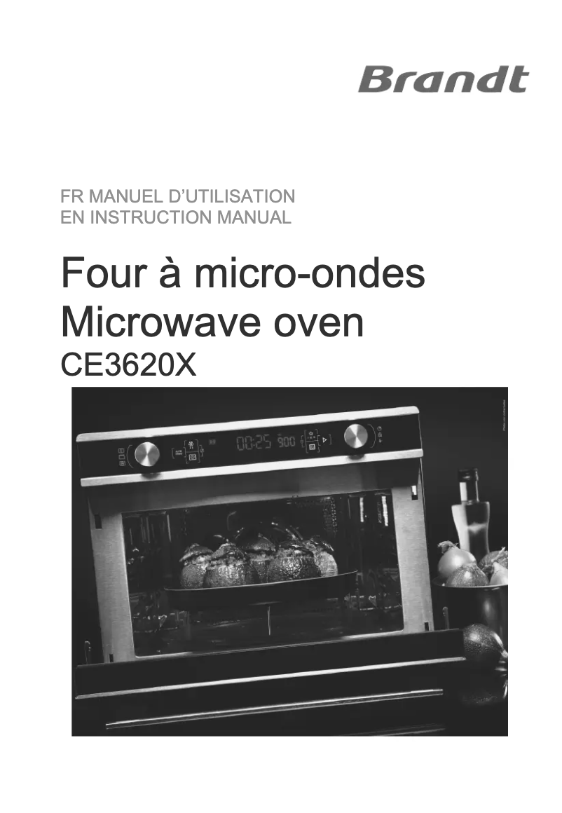 Página 1 del manual Manual de usuario Brandt CE3620X