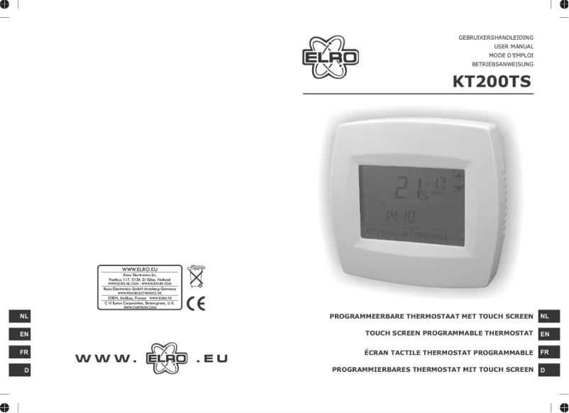 Imagen de la primera página del manual del dispositivo KT200S