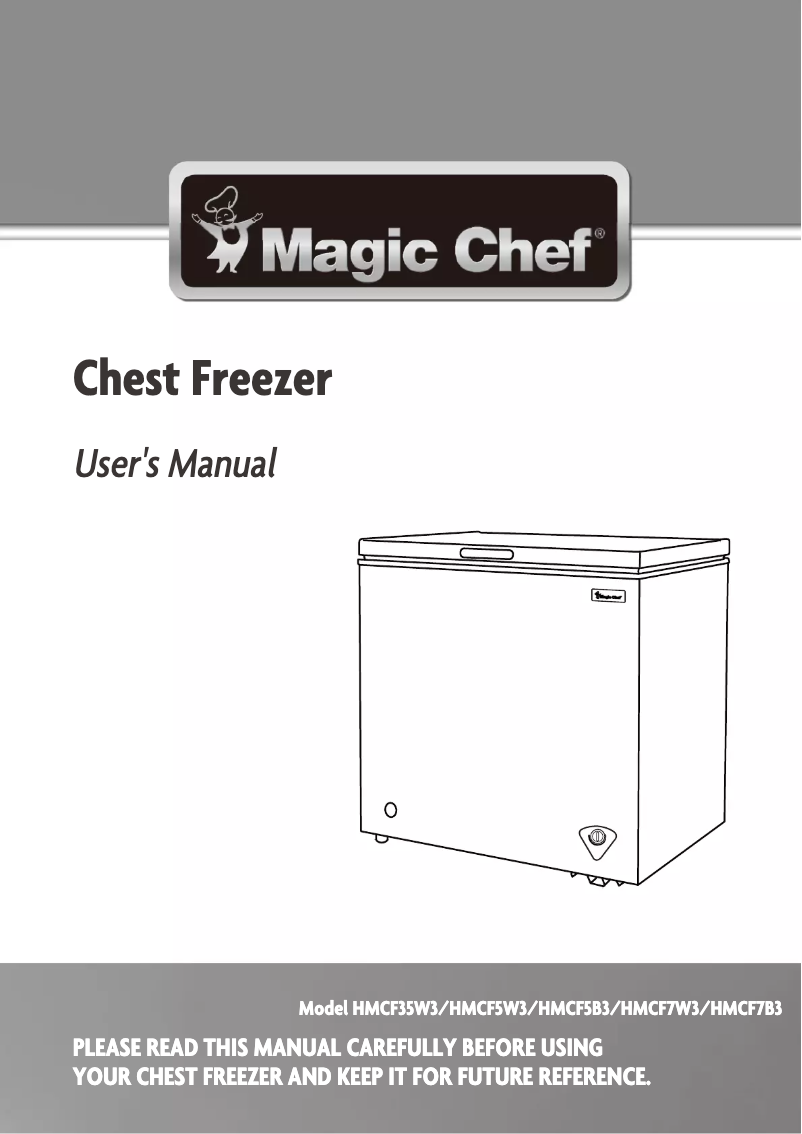 Página 1 del manual Manual de usuario Magic Chef HMCF5W3