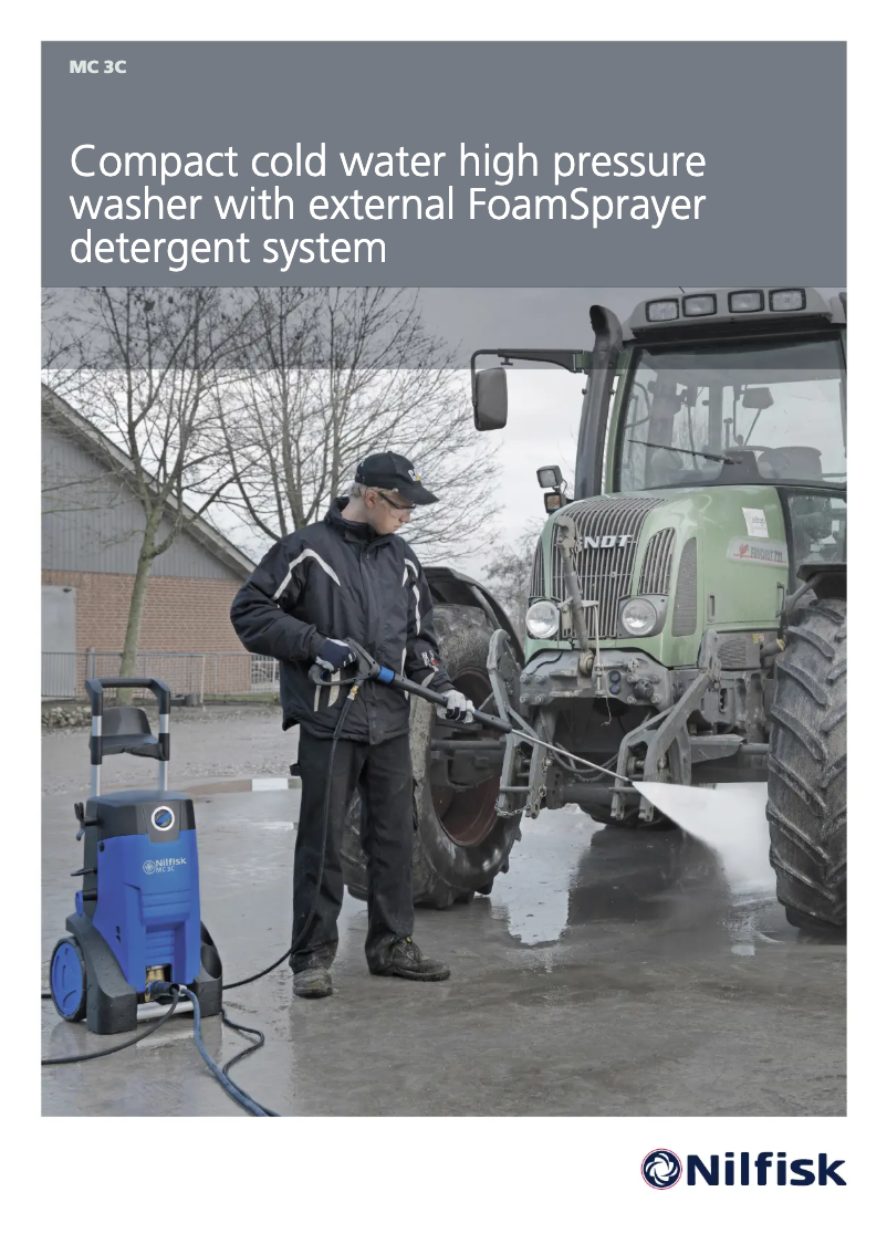 Page n°1 - Brochure Nilfisk MC 3