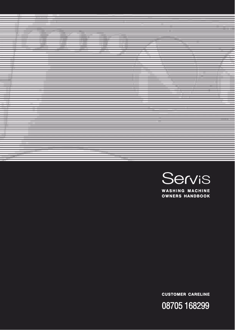 Page 1 de la notice Manuel utilisateur Servis M6002W