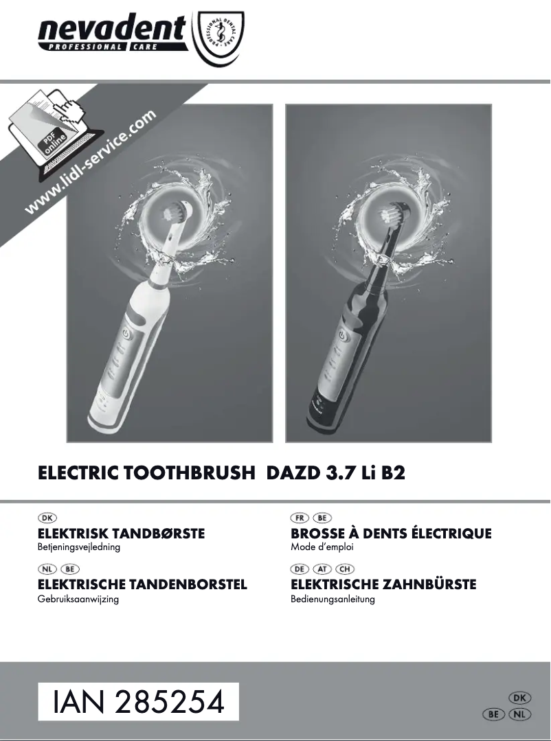 Página 1 del manual Manual de usuario Dentalux DAZD 3.7 Li B2