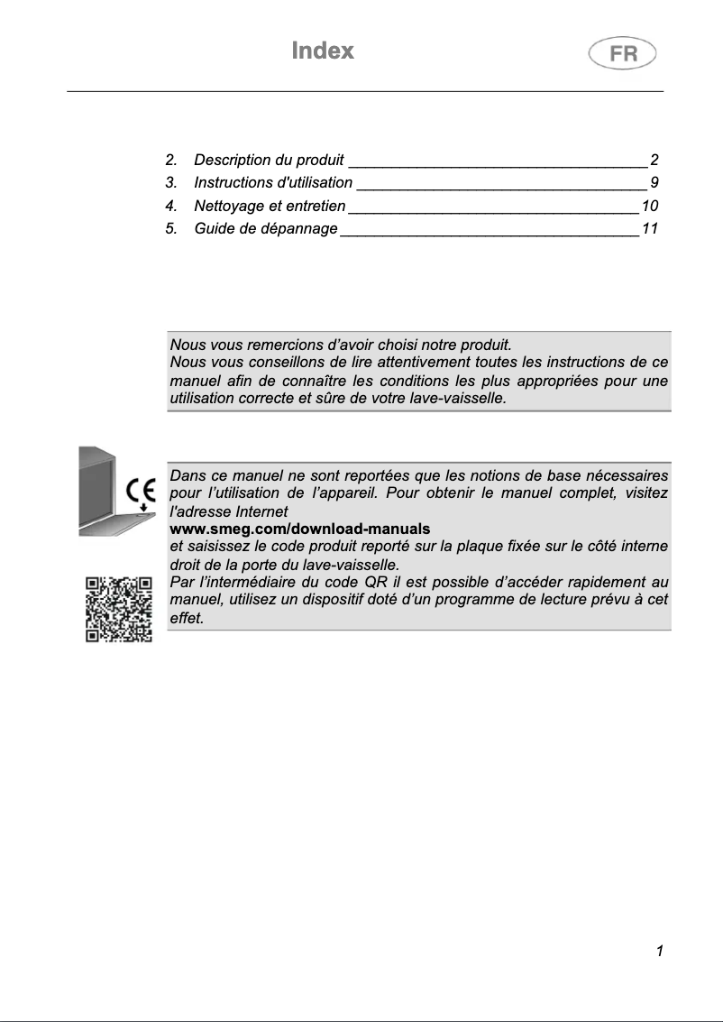 Page n°1 - Manuel utilisateur Smeg ST323PM