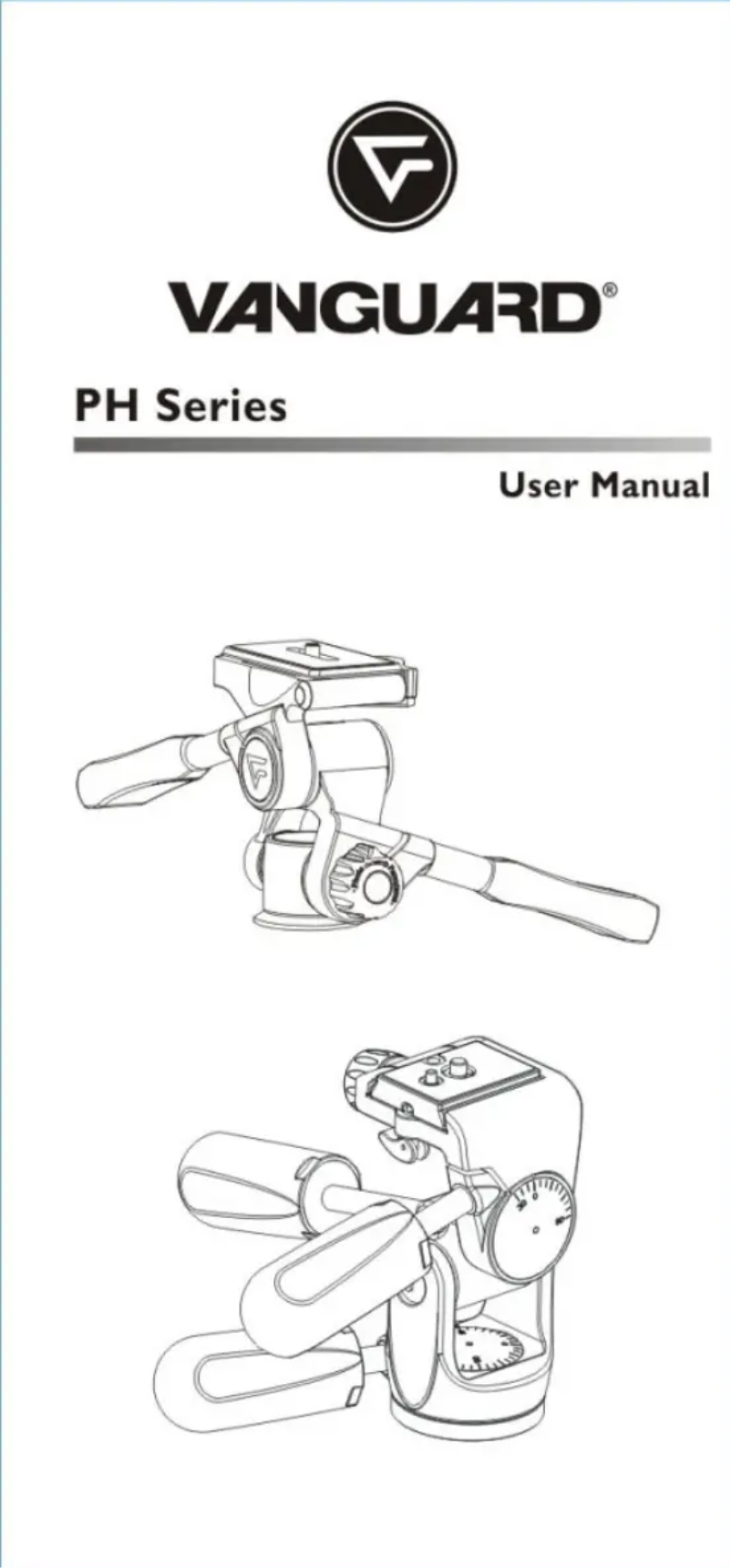 Page 1 de la notice Manuel utilisateur Vanguard Alta PH-114V