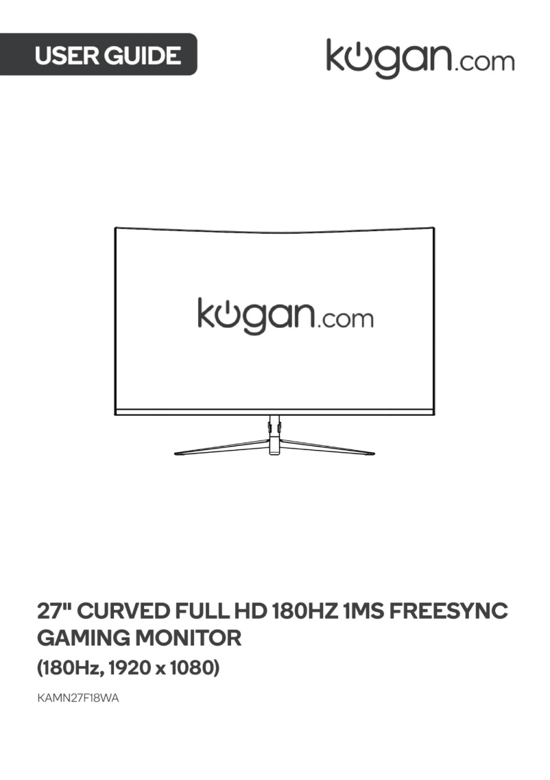 Page 1 de la notice Manuel utilisateur Kogan KAMN27F18WA
