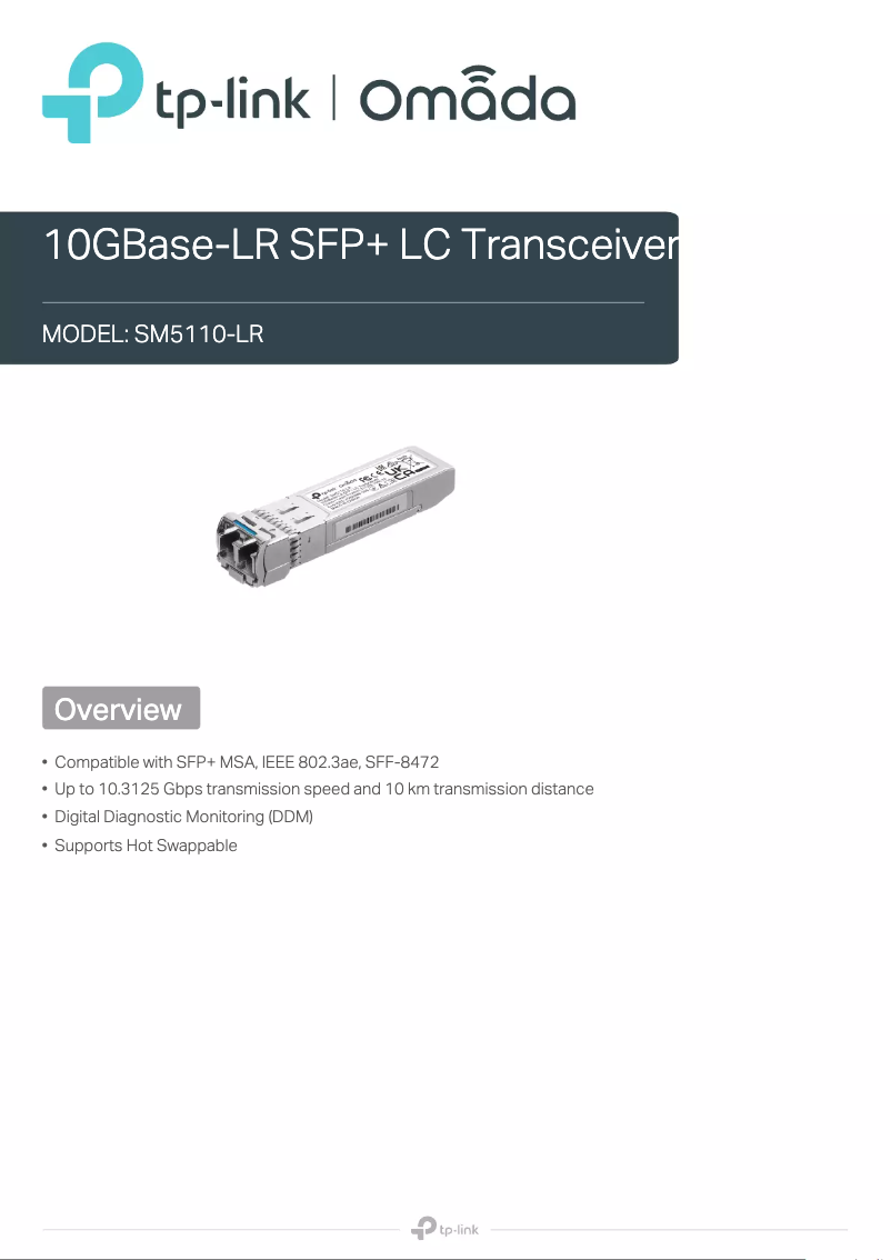 Página 1 del manual Manual de usuario TP-Link SM5110-LR
