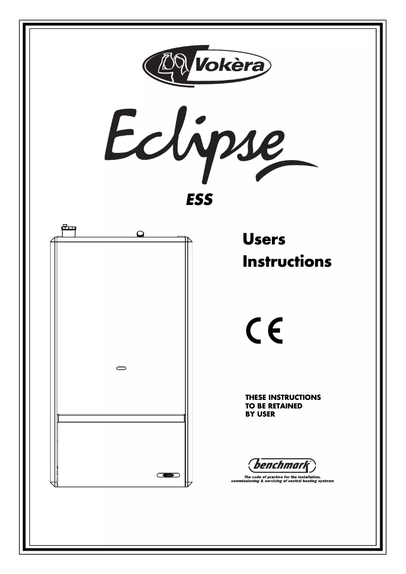 Page 1 de la notice Manuel utilisateur Vokèra Eclipse ESS
