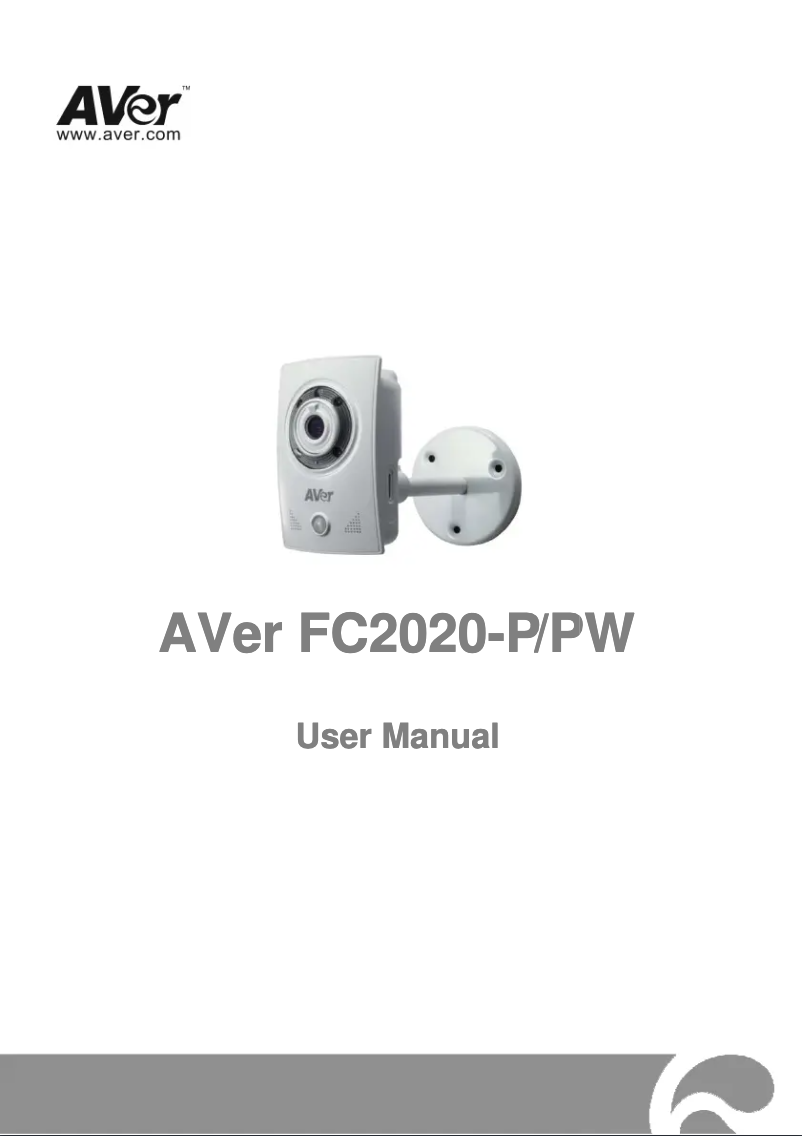 Image de la première page du manuel de l'appareil FC2020-P